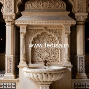 Elegant Marble Basin with Modern Finish No-1821