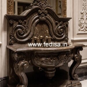 Luxury Marble Basin with Designer Finish No-1831