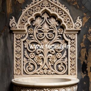 Contemporary Marble Sink Styling No-1847