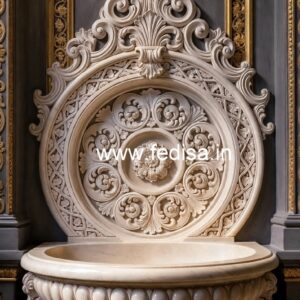 Marble Bathroom Sink for Contemporary Spaces No-1858