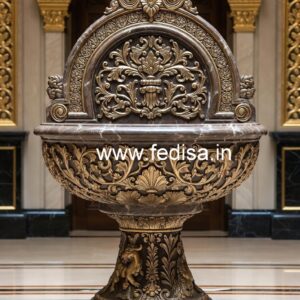 Elegant Marble Bathroom Basin Styling No-1884