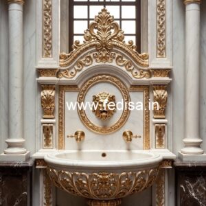 Marble Vanity Basin with Modern Design No-1887