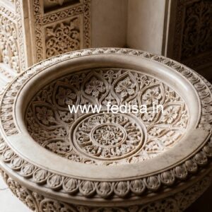 Luxury Marble Sink with Stone Texture No-1892