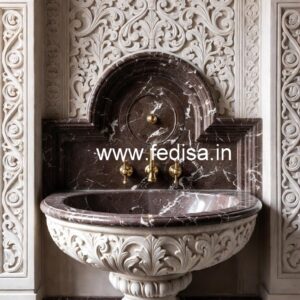 Contemporary Marble Wash Sink Decor No-1905