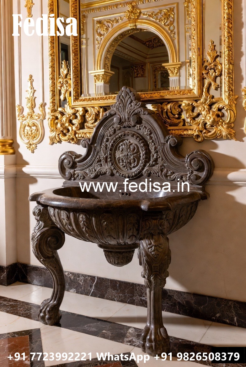 Decorative Marble Bathroom Basin Designs No-1920