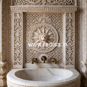 Artistic Marble Sink with Luxury Finish No-1934