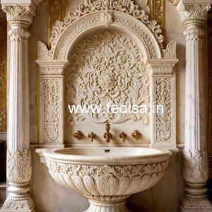 Luxury Marble Sink for Elegant Interiors No-1938