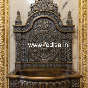 Marble Bathroom Sink with Artistic Texture No-1959