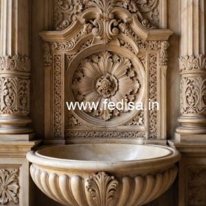 Contemporary Marble Sink Styling Ideas No-2006