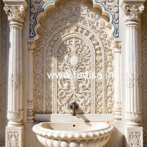 Marble Bathroom Basin with Premium Texture No-2015