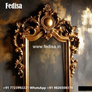 Unique Wall Mirror Designs for Luxury Bedrooms No-011