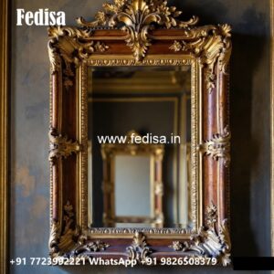 Large Wall Mirror Designs for Luxury Living Rooms No-050