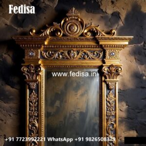Stylish Wall Mirror Inspiration for Living Rooms No-203