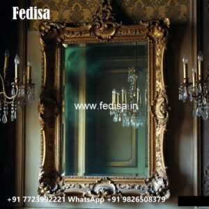 Elegant Mirror Wall Decor for Luxury Spaces No-849