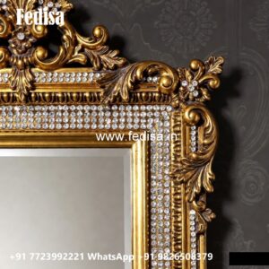 Elegant Decorative Mirrors for Luxury Living Rooms No-887