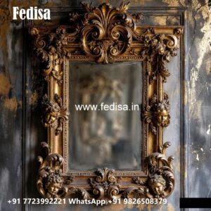 Contemporary Gold Mirror Decor No-1094