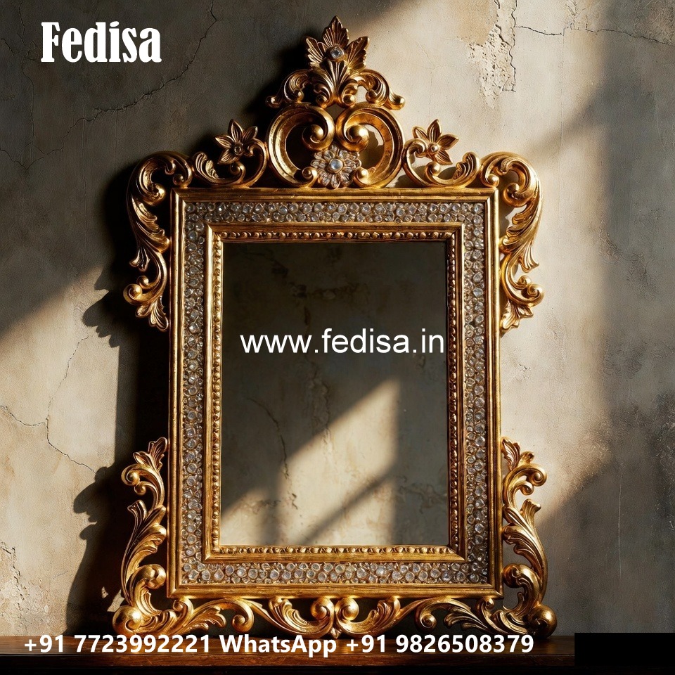 Elegant Mirror Wall Decor for Living Room Interiors No-1217