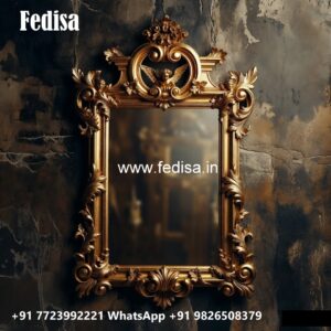 Stylish Wall Mirrors for Modern Bedroom Walls No-1345