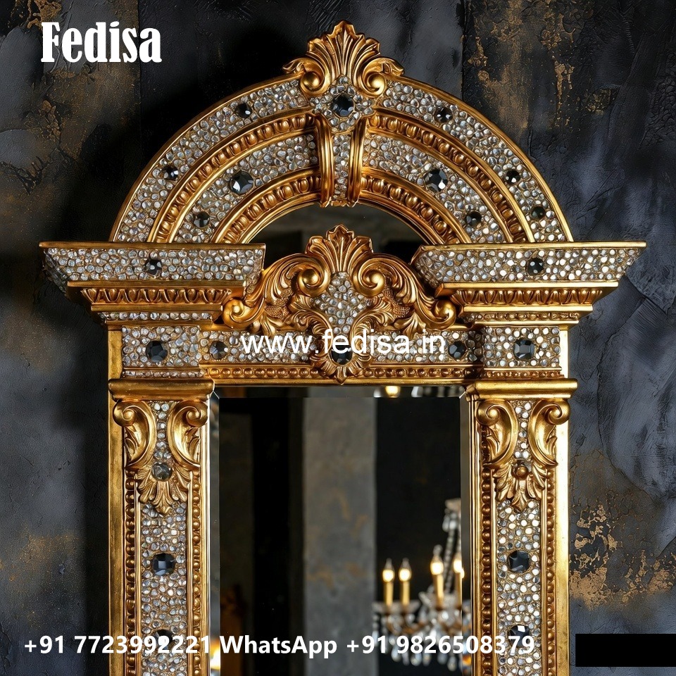 Modern Wall Mirror Designs for Stylish Villas No-1363