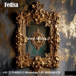 Gold Frame Wall Mirrors No-1507