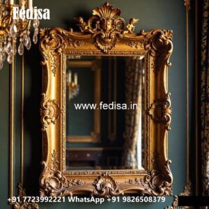 Elegant Gold Wall Mirrors for Luxury Interiors No-1840