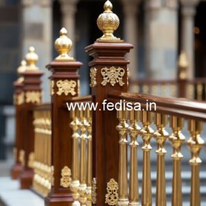 Stylish Indian Exterior Railings No-40245