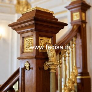 Modern Balcony Railing Design With Glass No-40278