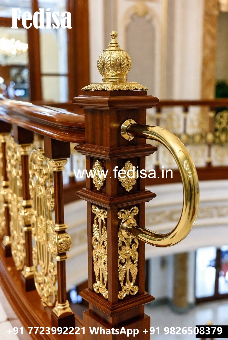 Modern Staircase Railing Design For Luxury Homes No-40315