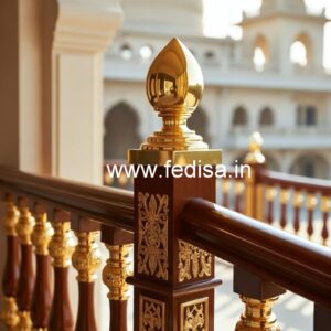 Modern Balcony Design With Stylish Railings No-40387