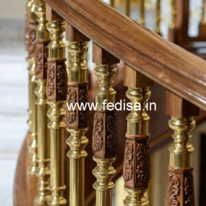 Ghar Exterior Ke Liye Stylish Railings No-40421