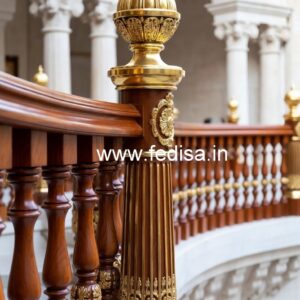 Stylish Exterior Railing Design India No-40446