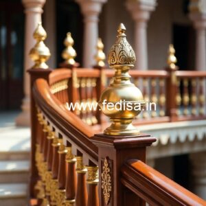 Modern Exterior Railing India Homes No-40455