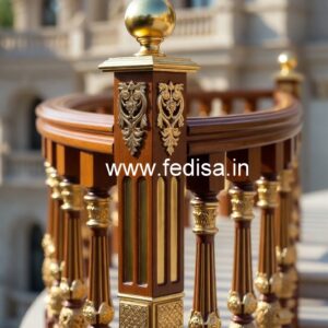 Best Steel & Glass Railing Designs For Balcony No-40492