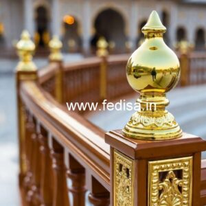 Modern Ghar Exterior Railings No-40619