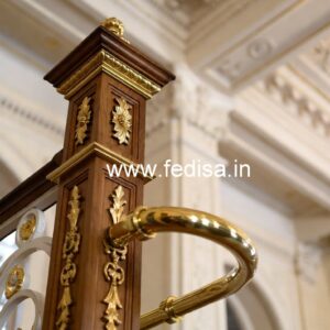 Modern Staircase Railing Designs India No-40713