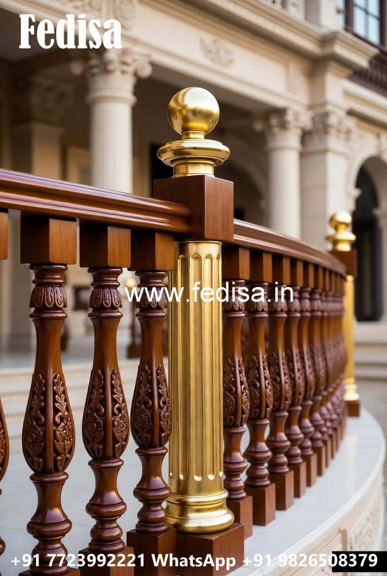 Stylish Steel Railings For Home Exterior No-40774