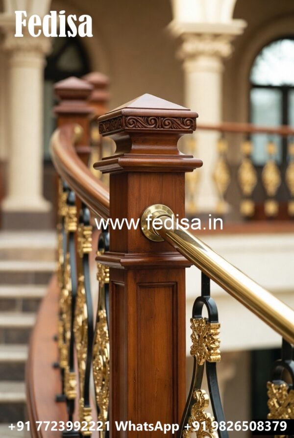 Single Railing Design Railing Designs Simple And Modern Railing Design Ideas For Small House No-40796 - Fedisa
