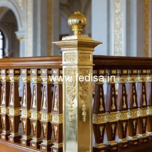 Stylish Indian Exterior Railings No-40977