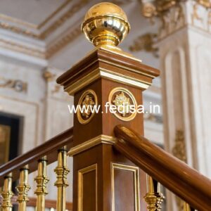Modern Balcony Railing Design With Glass No-41010