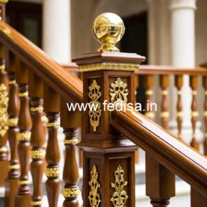 Latest Balcony Design With Steel Railing No-41065