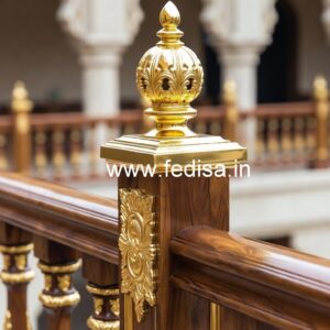 Modern Staircase Design With Stylish Railings No-41066