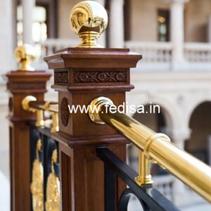 Modern Staircase Railing Design For Homes No-41106