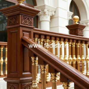 Modern Balcony Design With Stylish Railings No-41119