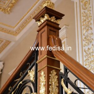 Indian House Front Balcony Railing Design No-41144