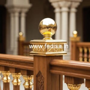 Modern Balcony Design India With Railings No-41159