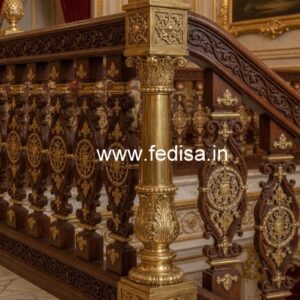 Modern Exterior Railing India Homes No-41187