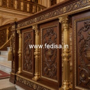 Ghar Exterior Balcony Design With Railings No-41211