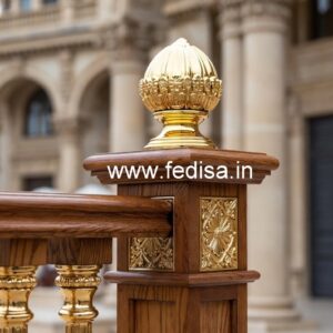 Modern Balcony Design With Stylish Railings India No-41624