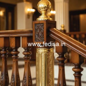 Elegant Staircase Railing Inspiration No-41783