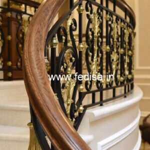 Stylish Steel Balcony Railings For Exterior Design No-41924